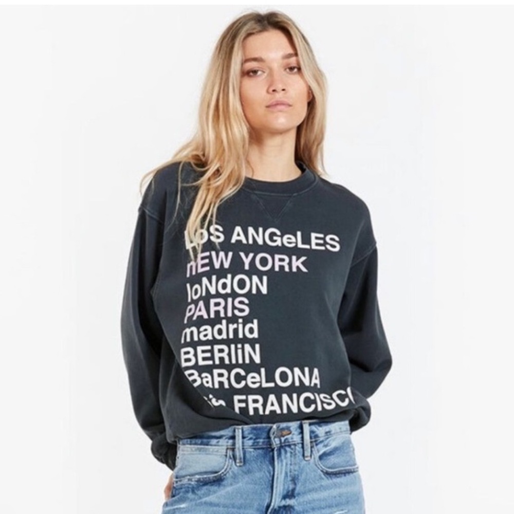 Anine Bing City Love Sweatshirt